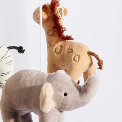 LIVING TEXTILES BABY NURSERY MUSICAL MOBILE | ROAM AND ROAR