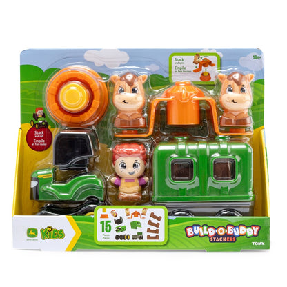 JOHN DEERE BUILD A BUDDY STACKERS HORSE SET