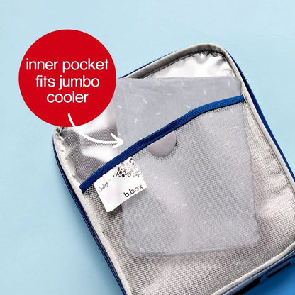 B BOX | FLEXI INSULATED LUNCH BAG | DEEP BLUE