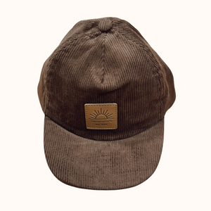 Angus & Dudley Cord Hat - Cocoa