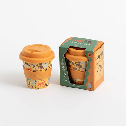 CHINO CLUB BABY CHINO CUP WITH LID | AUSSIE ANIMALS - Angus & Dudley Collections