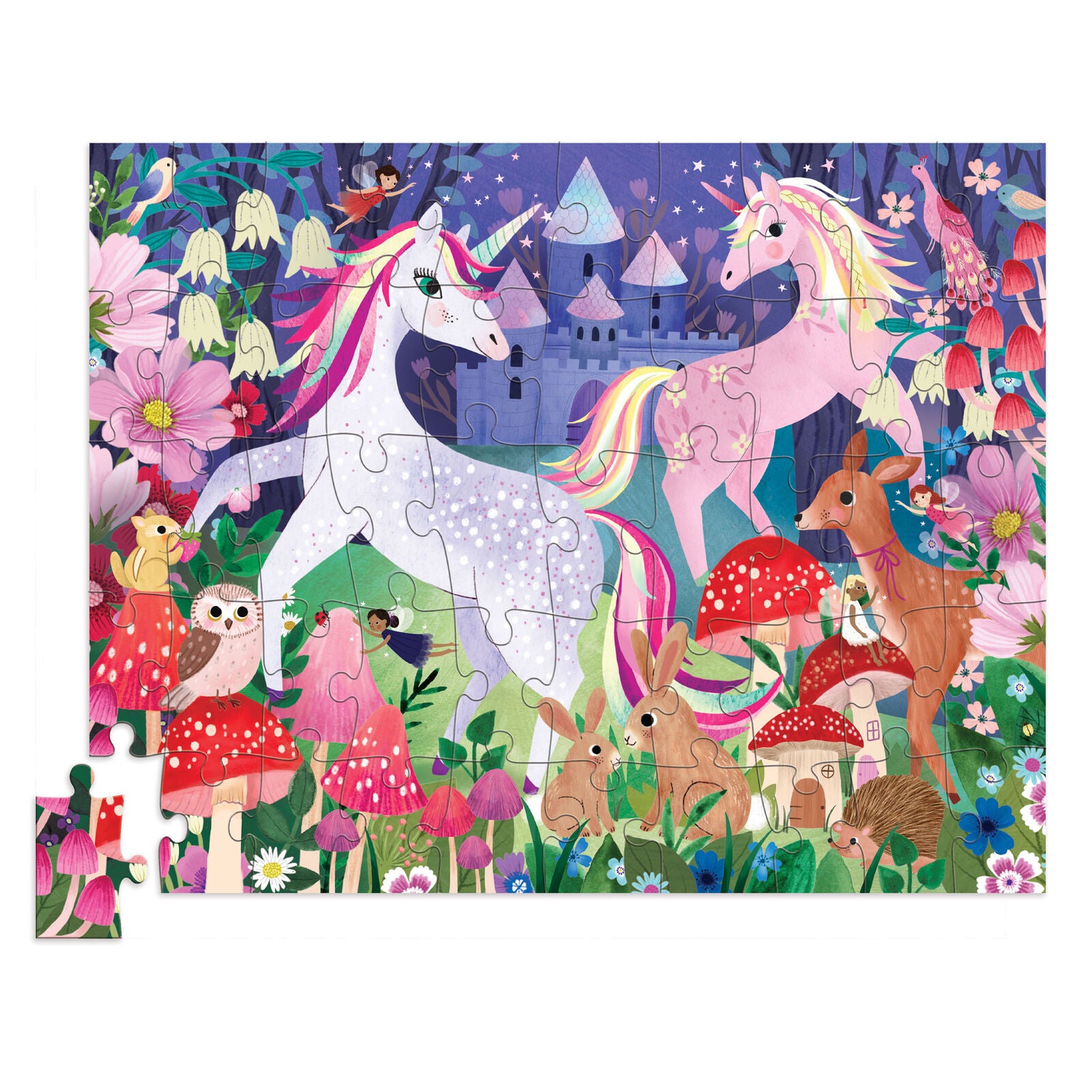 CROCODILE CREEK FLAT HOUSE PUZZLE 50 PIECE | UNICORN CASTLE - Angus & Dudley Collections