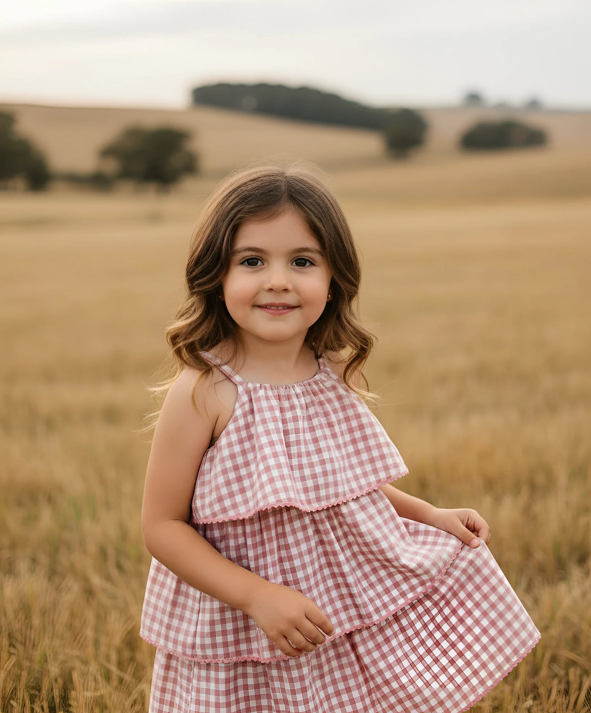 LOVE HENRY | SADIE DRESS | PINK CHECK