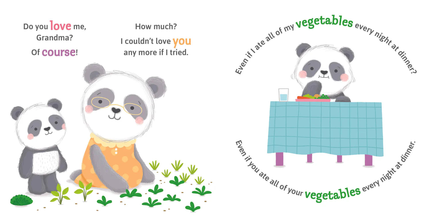 Kids Board Book - How Much Do You Love Me Grandma? - Angus & Dudley Collections