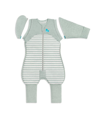 Love To Dream Swaddle Transition Suit - 0.2 TOG - Olive Stripe