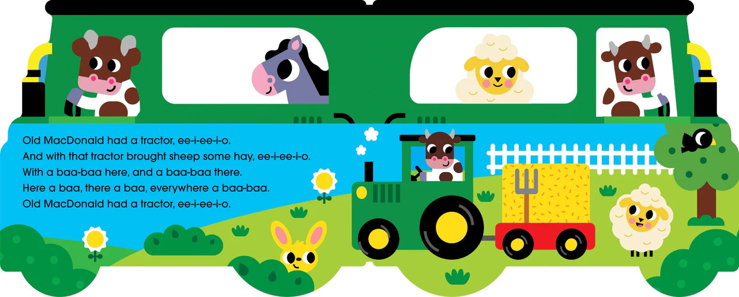 Kids Shaped Board Book - Old MacDonald Had A Farm