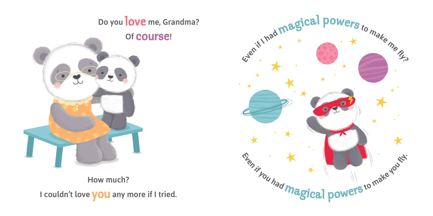 Kids Board Book - How Much Do You Love Me Grandma? - Angus & Dudley Collections