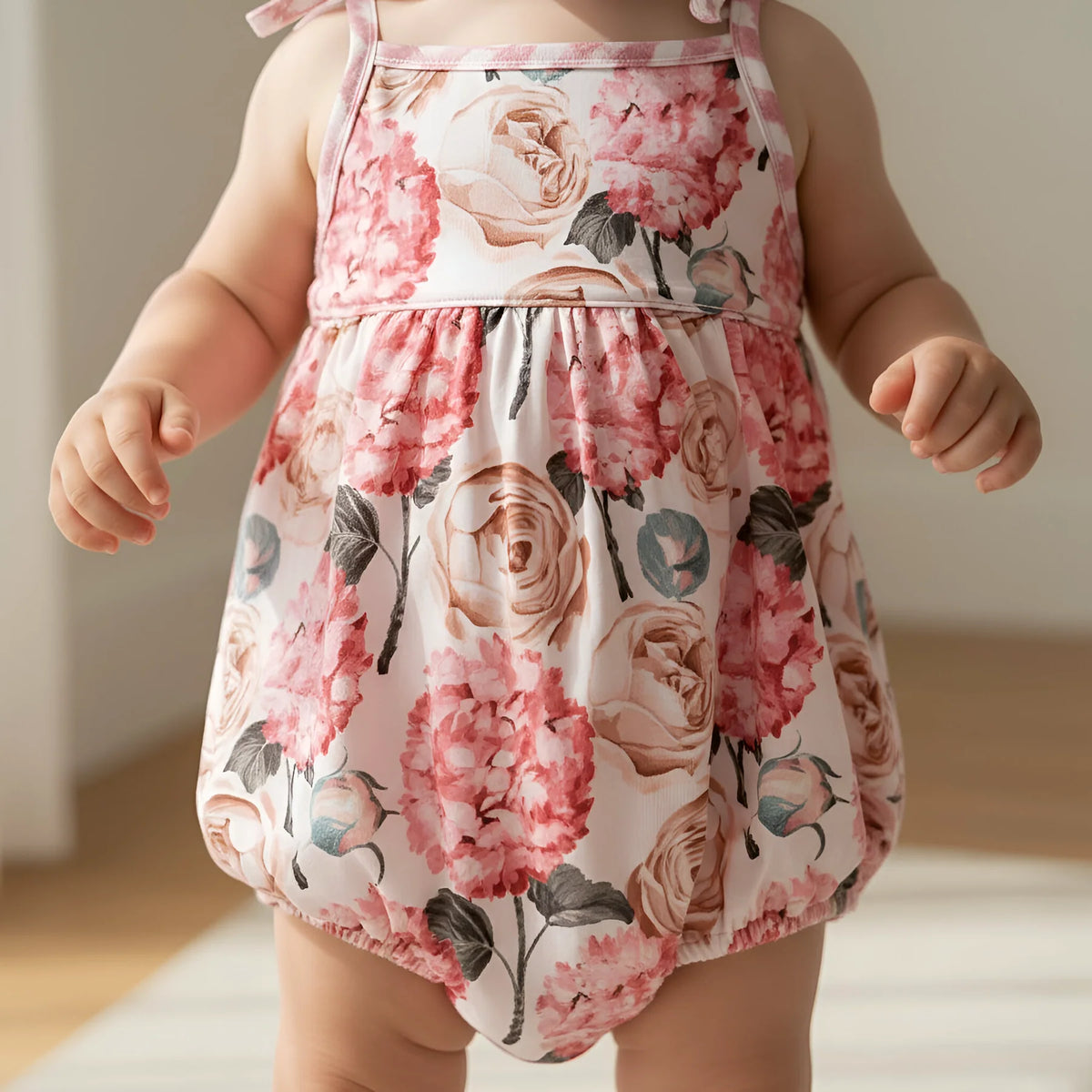 LOVE HENRY | ELSIE PLAYSUIT | PINK BLOSSOM