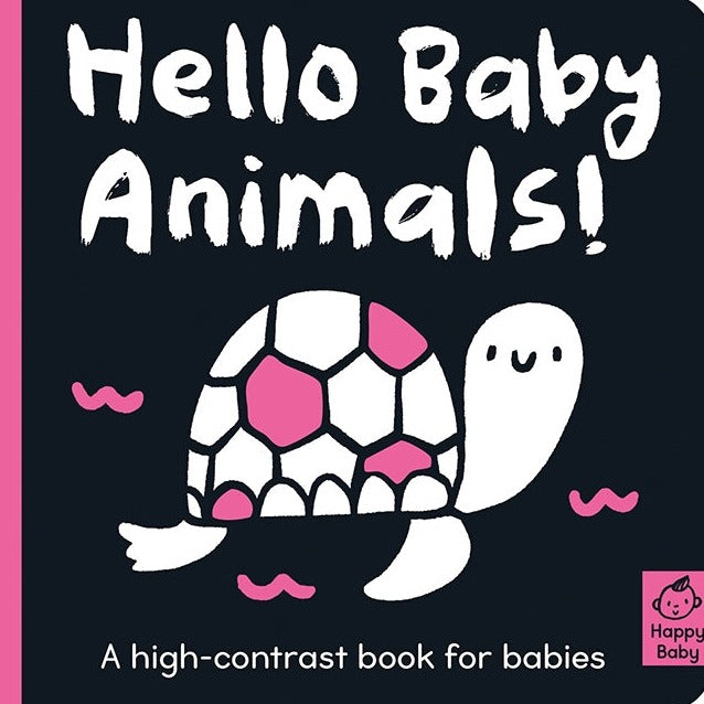 Kids Board Book - Hello Baby Animals High Contrast