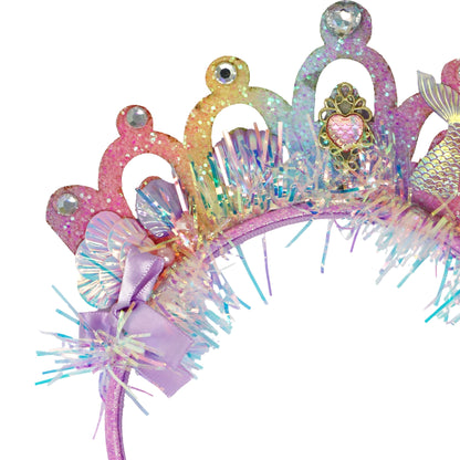 PINK POPPY | HEADBAND CROWN | MERMAID
