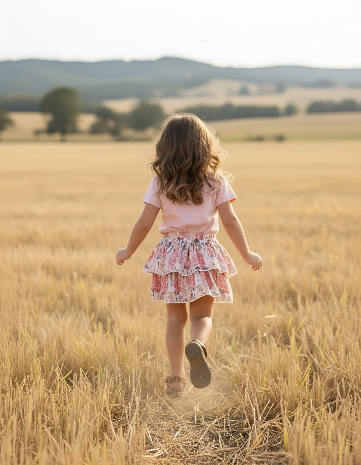 LOVE HENRY | FRILLY SKIRT | PINK BLOSSOM