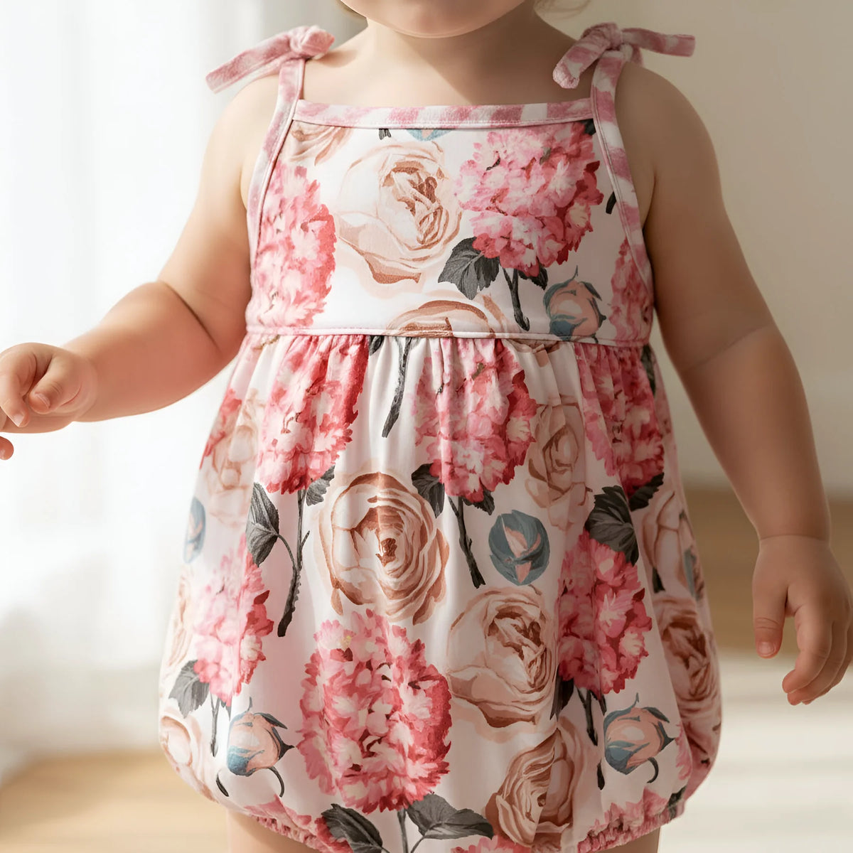 LOVE HENRY | ELSIE PLAYSUIT | PINK BLOSSOM