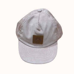 Angus & Dudley Cord Hat - Dusty Rose