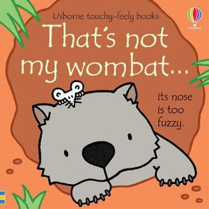 Kids Hard Cover Book - That's Not My Wombat