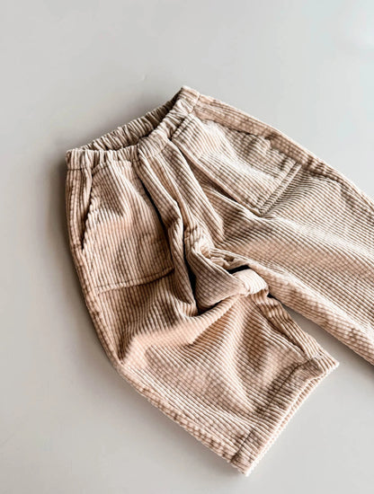 FRECKLES THE LABEL CORD PANT | WHEAT