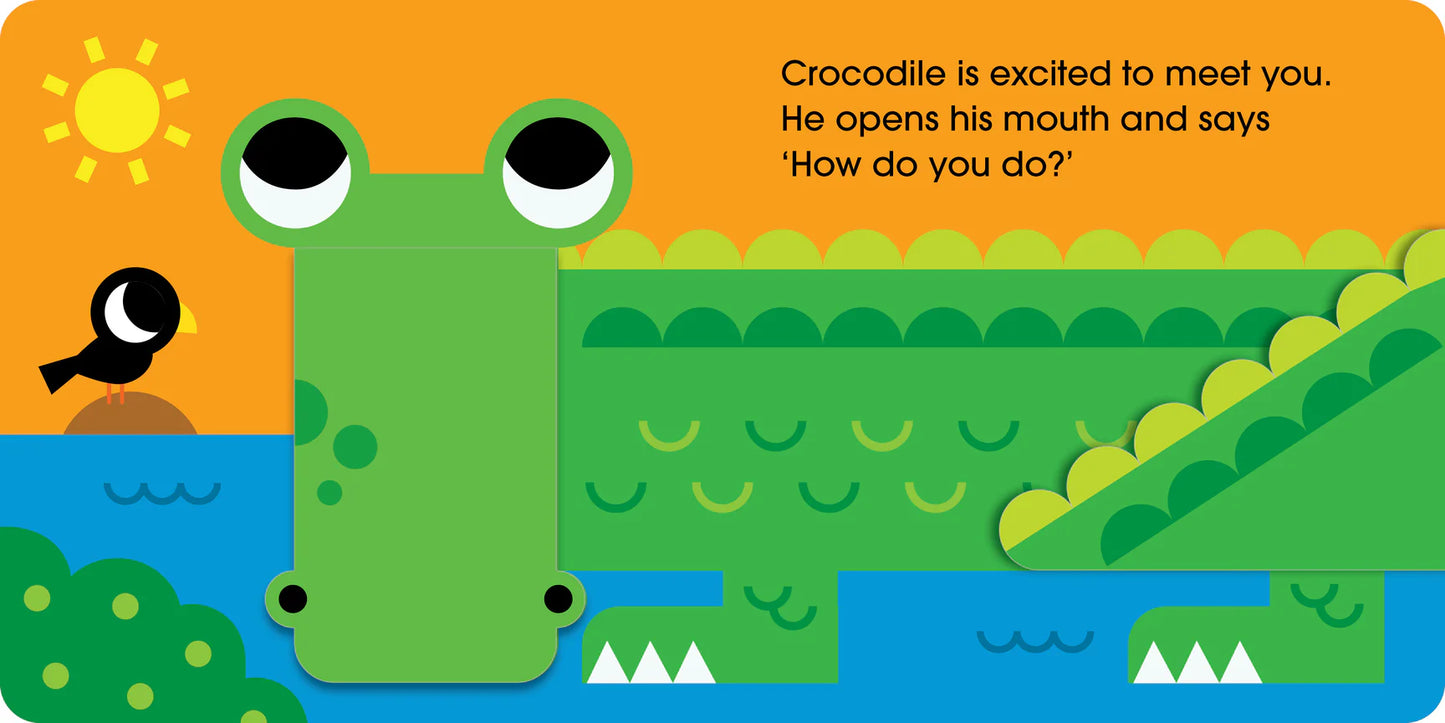 Kids Lift The Flap Board Book - At The Zoo