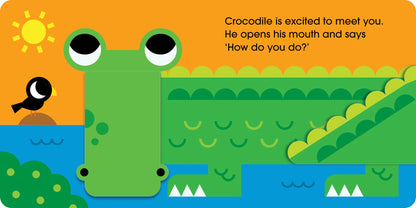 Kids Lift The Flap Board Book - At The Zoo