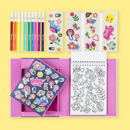 TIGER TRIBE COLOURING SET | MAGICAL CREATURES