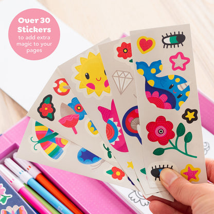 TIGER TRIBE COLOURING SET | MAGICAL CREATURES