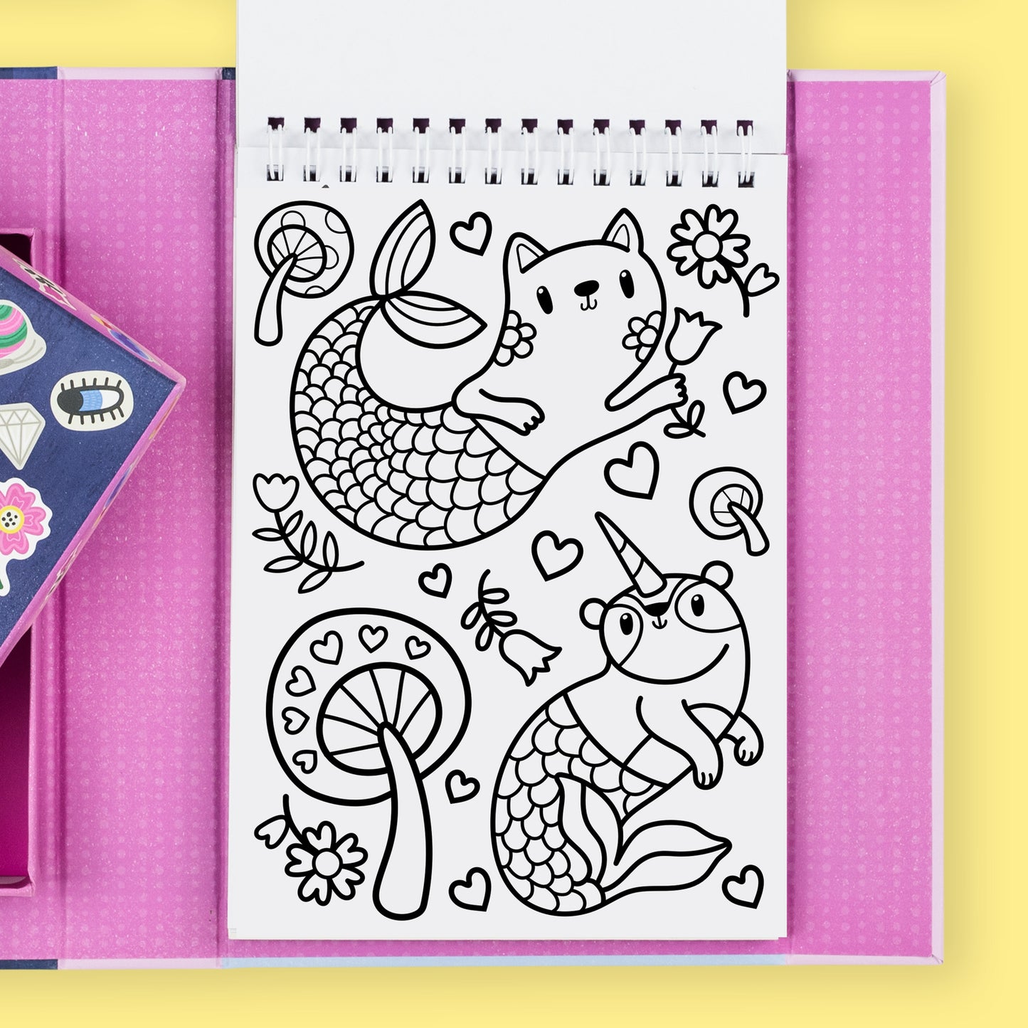 TIGER TRIBE COLOURING SET | MAGICAL CREATURES