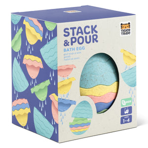 Tiger Tribe Stack and Pour Eco Bath Egg