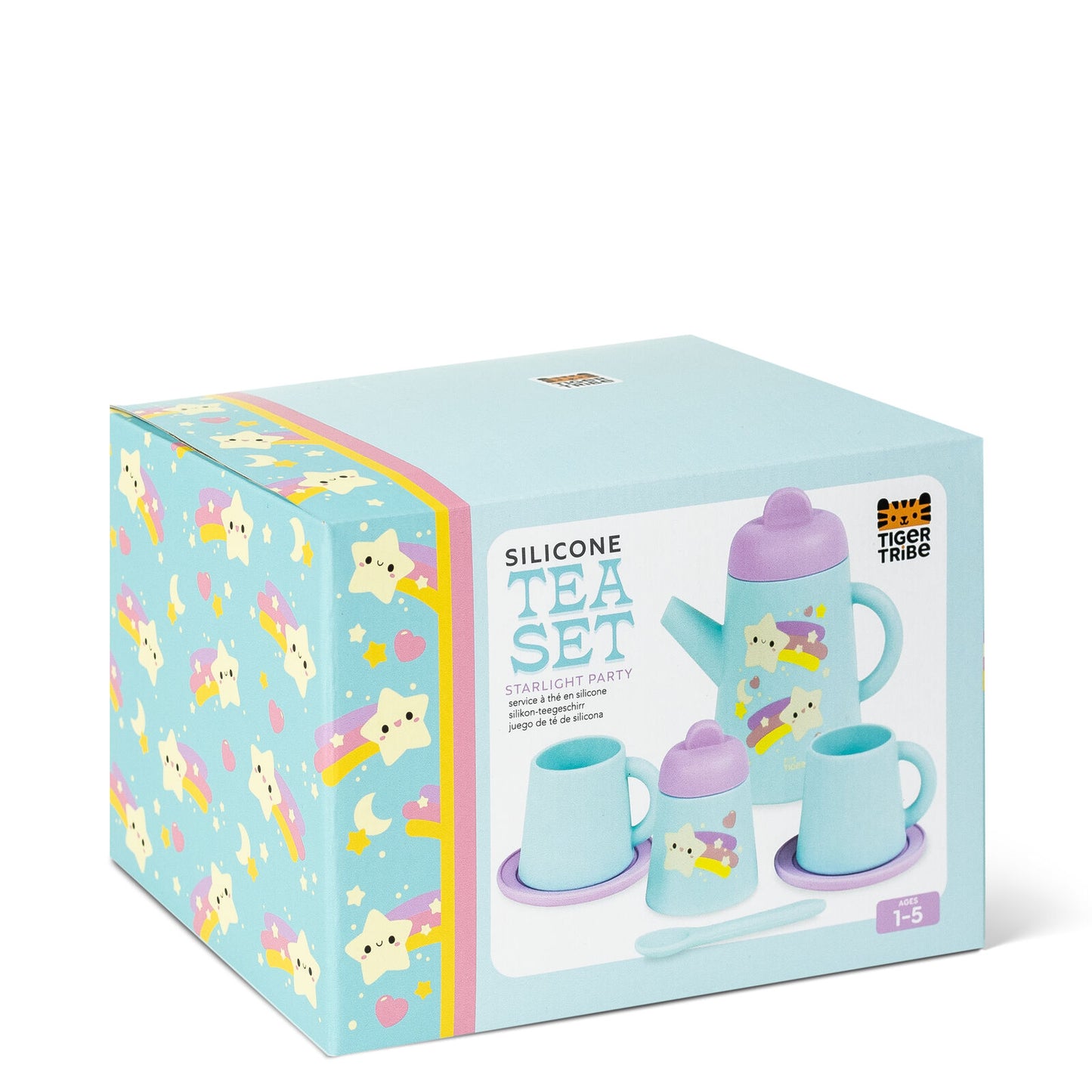 Tiger Tribe Silicone Tea Set - Starlight Party