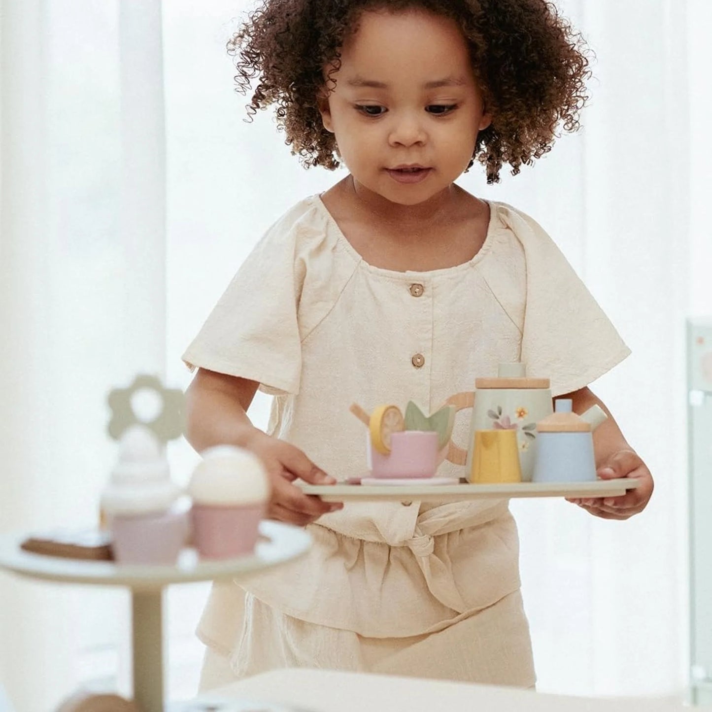 LITTLE DUTCH | WOODEN TEA SET
