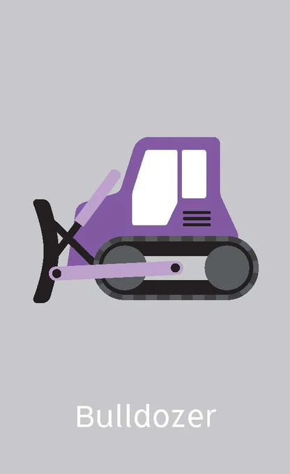 Little Genius Snap Cards - Trucks and Diggers