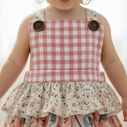 LOVE HENRY | FRILLY PLAYSUIT | PRETTY BLOSSOM