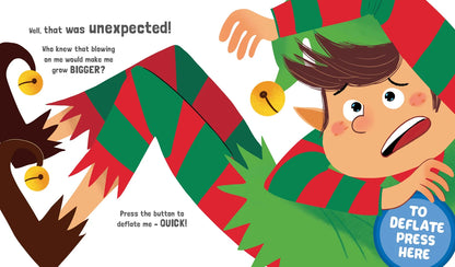 KIDS HARDCOVER BOOK | THERE'S AN ELF STUCK IN MY BOOK