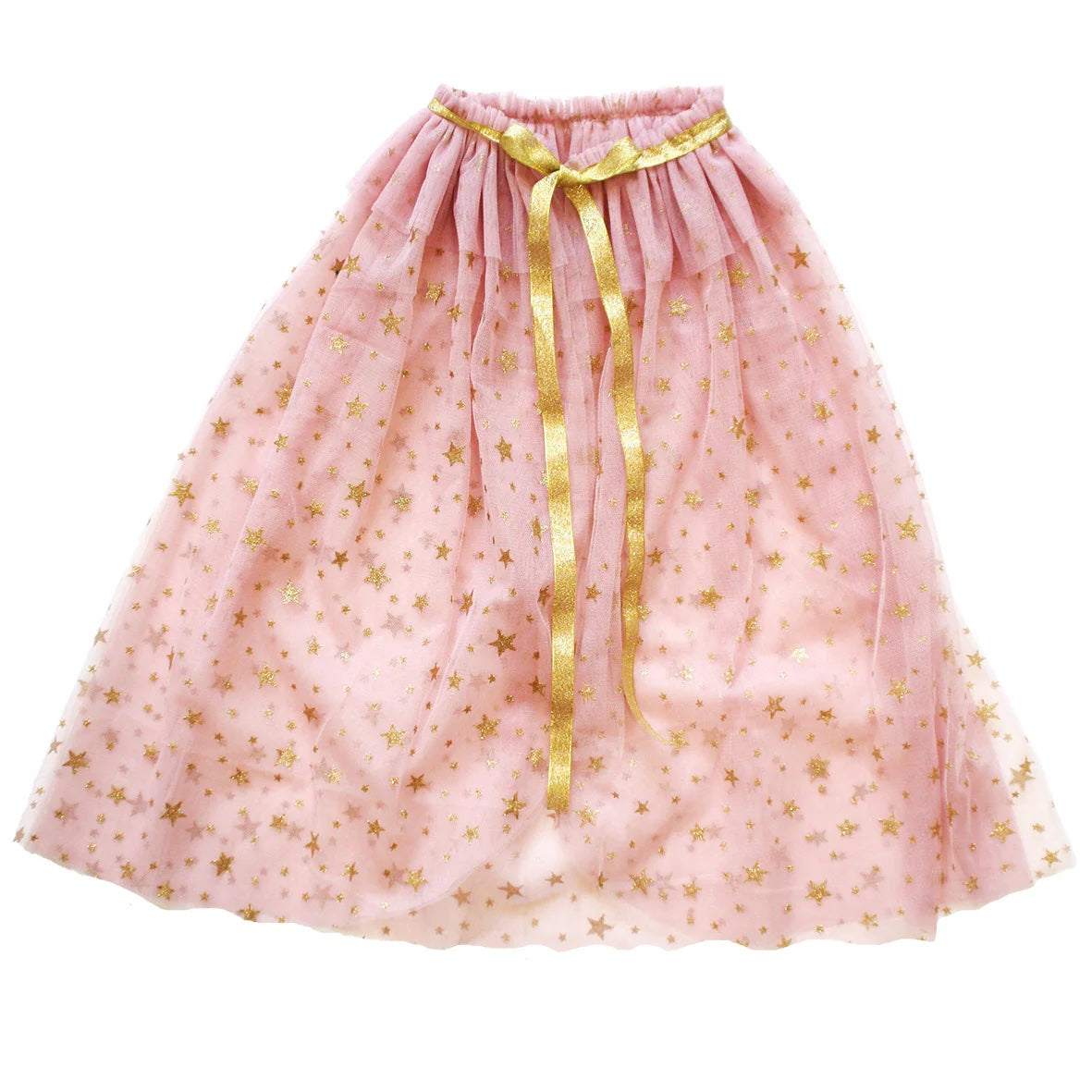 Alimrose Tulle Star Cape - Blush