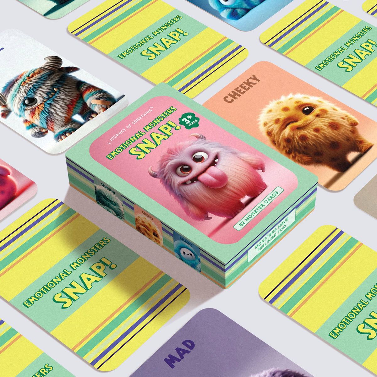 JOURNEY OF SOMETHING | SNAP CARD GAME | EMOTIONAL MONSTERS