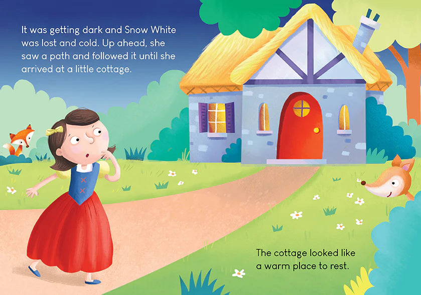 Kids Little Readers Hardcover Book - Snow White and The Seven Dwarfs - Angus & Dudley Collections