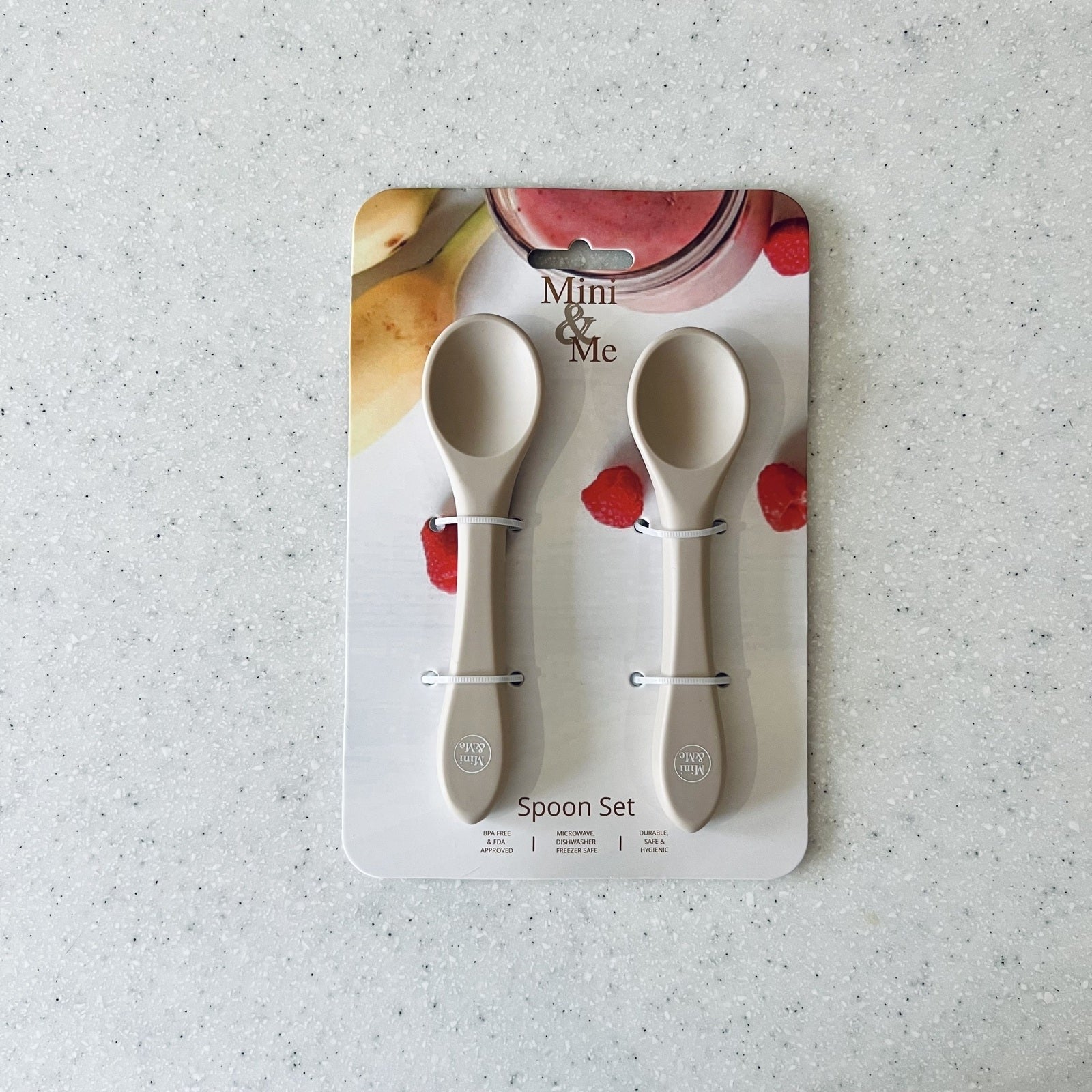 Silicone spoon set - angus and dudley