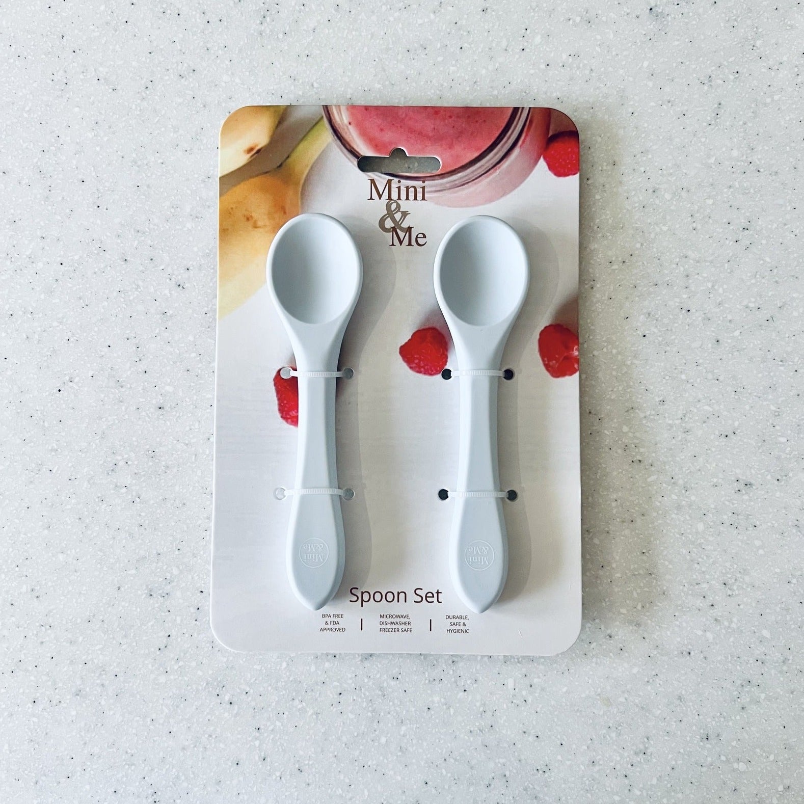 Silicone spoon set - angus and dudley