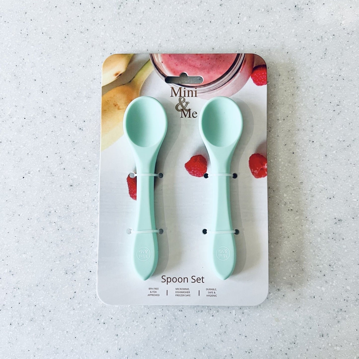 Silicone spoon set - angus and dudley