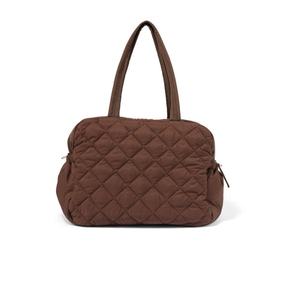 OIOI CARRY ALL NAPPY BAG | PUFFY CHOCOLATE QUILT