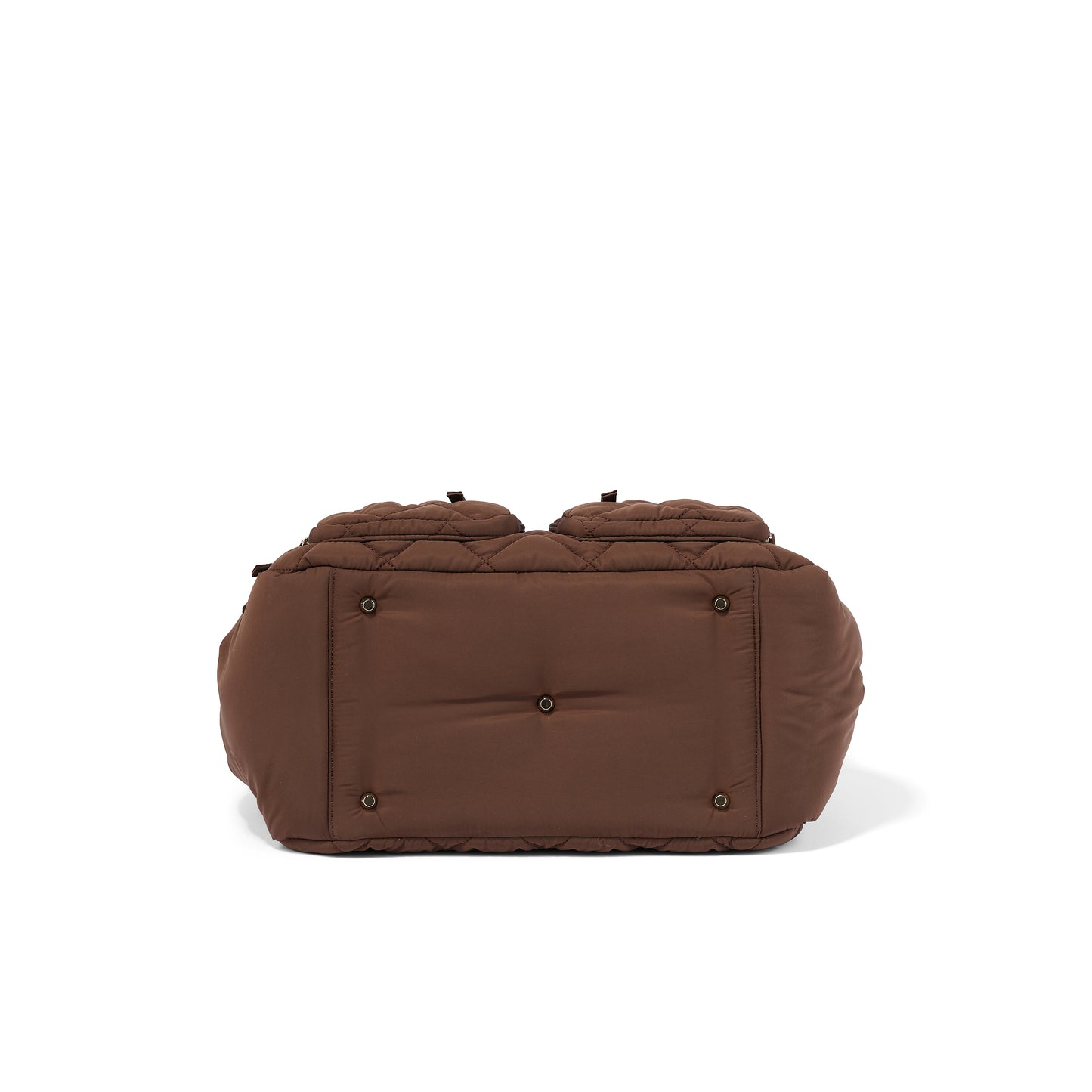 OIOI CARRY ALL NAPPY BAG | PUFFY CHOCOLATE QUILT