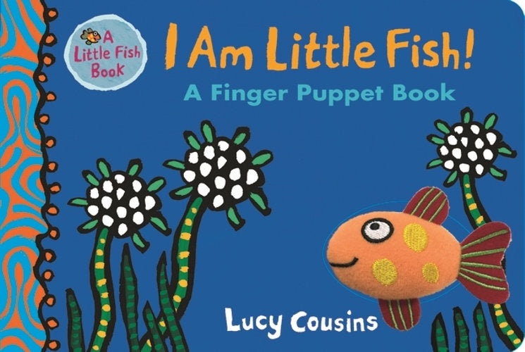 Kids Board Book - I Am Little Fish Finger Puppet Book