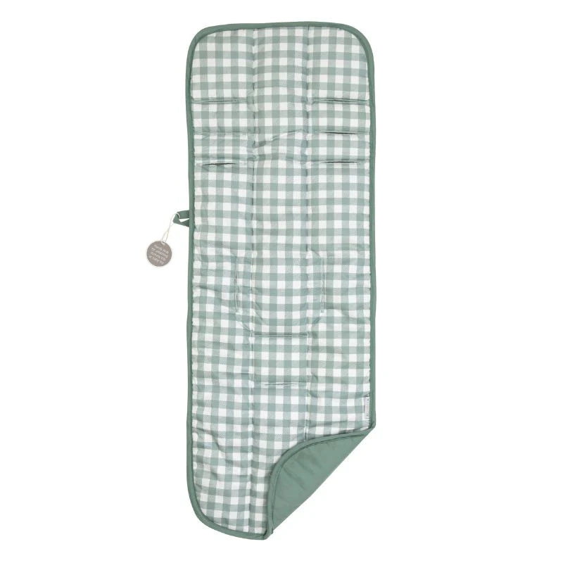 ALL 4 ELLA UNIVERSAL PRAM LINER | GINGHAM SAGE