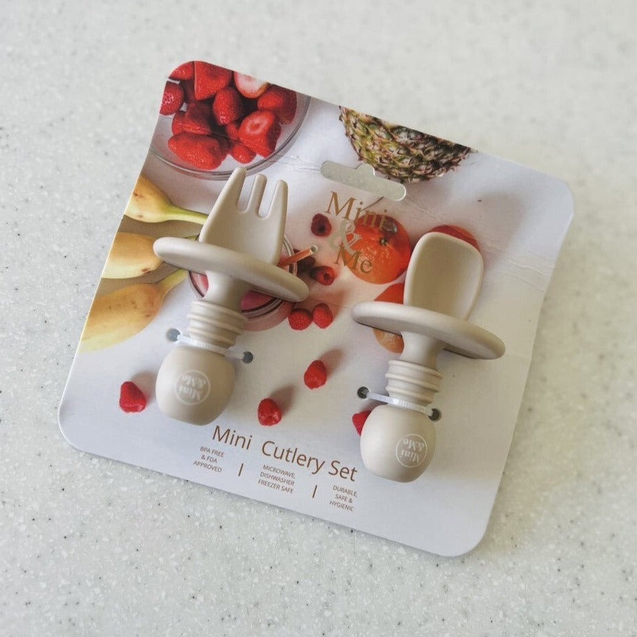 silicone cutlery set - angus and dudley