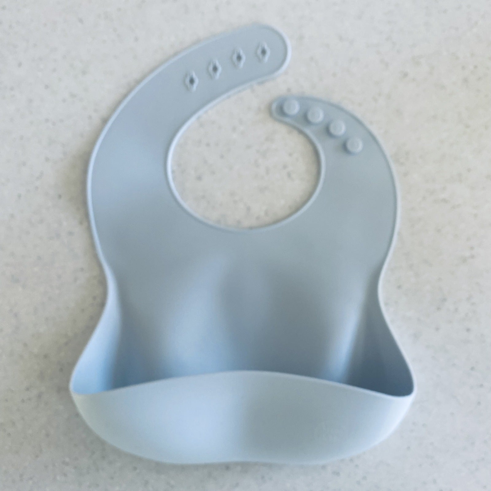 Mini and Me Silicone Bib - Ice Blue