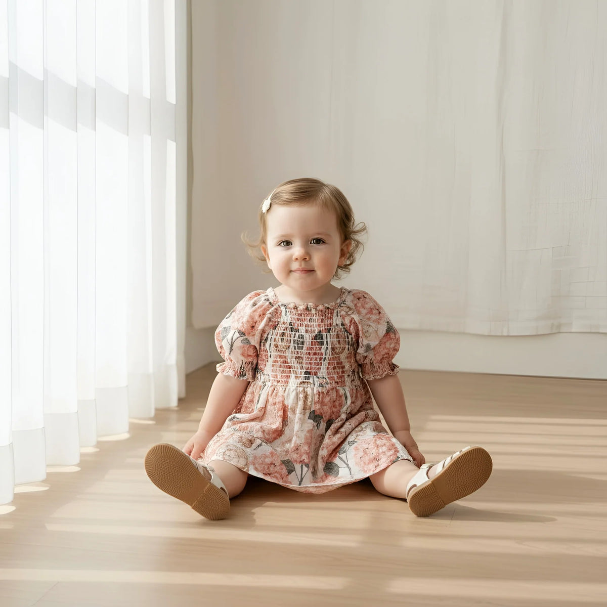 LOVE HENRY | DAISY DRESS | PINK BLOSSOM