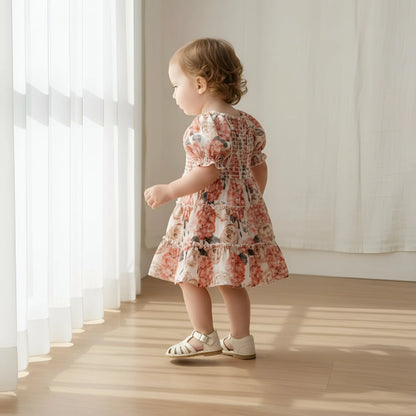 LOVE HENRY | DAISY DRESS | PINK BLOSSOM