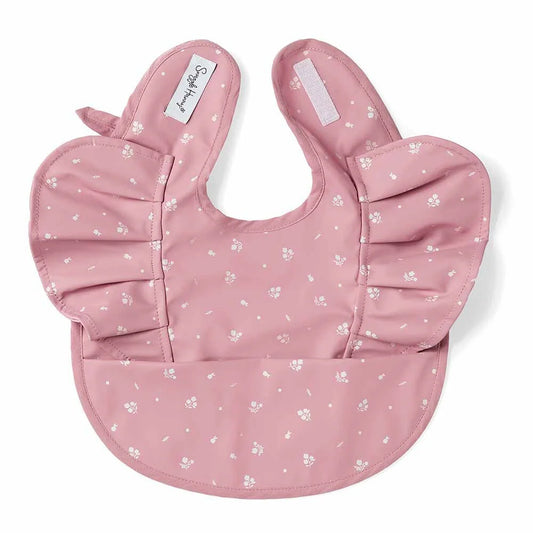 Snuggle Baby Bib - Pink Fleur