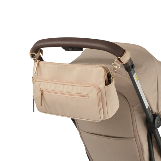 OIOI MULTITASKER PRAM CADDY 2.0 | NYLON BEIGE