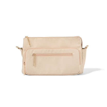 OIOI MULTITASKER PRAM CADDY 2.0 | NYLON BEIGE