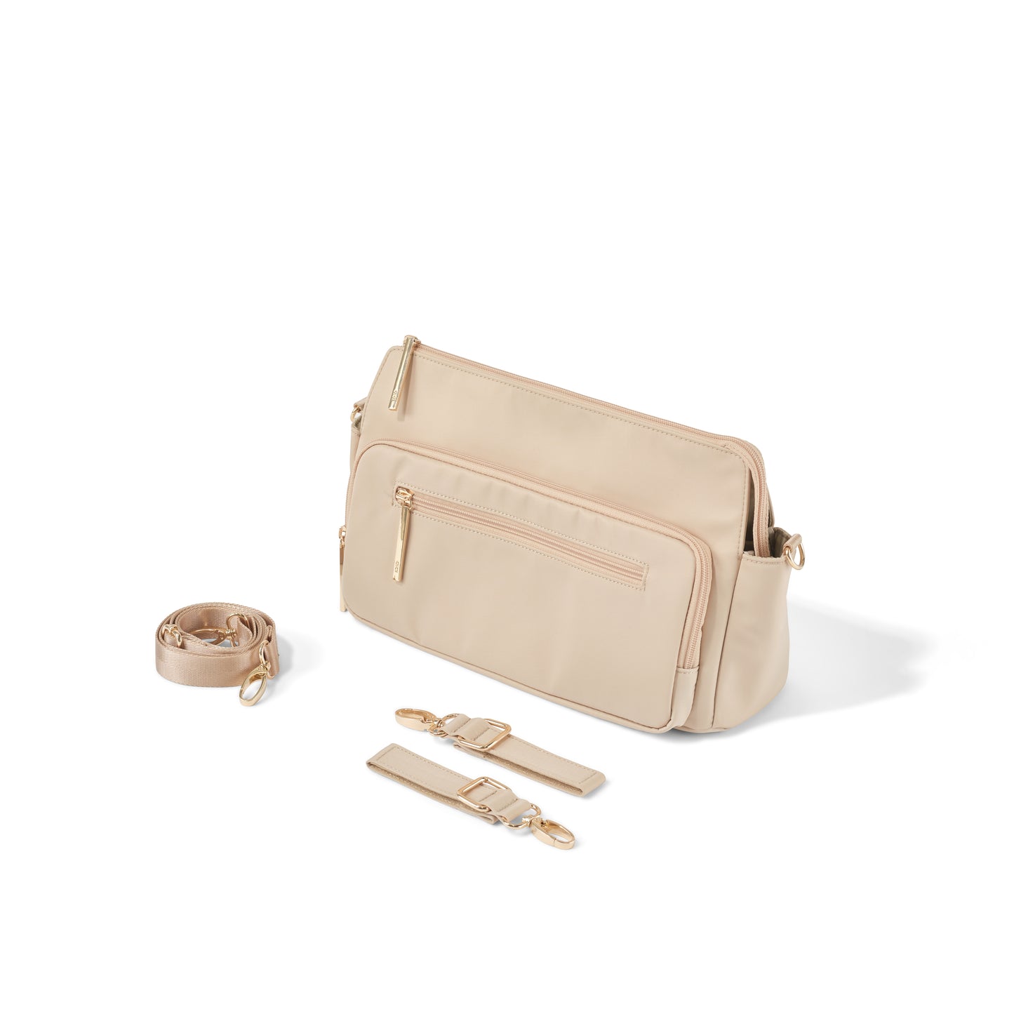 OIOI MULTITASKER PRAM CADDY 2.0 | NYLON BEIGE