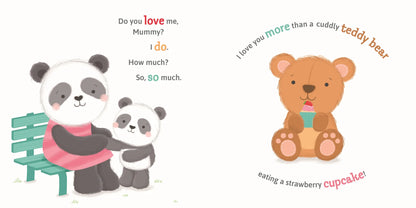Kids Board Book - How Much Do You Love Me Mummy? - Angus & Dudley Collections