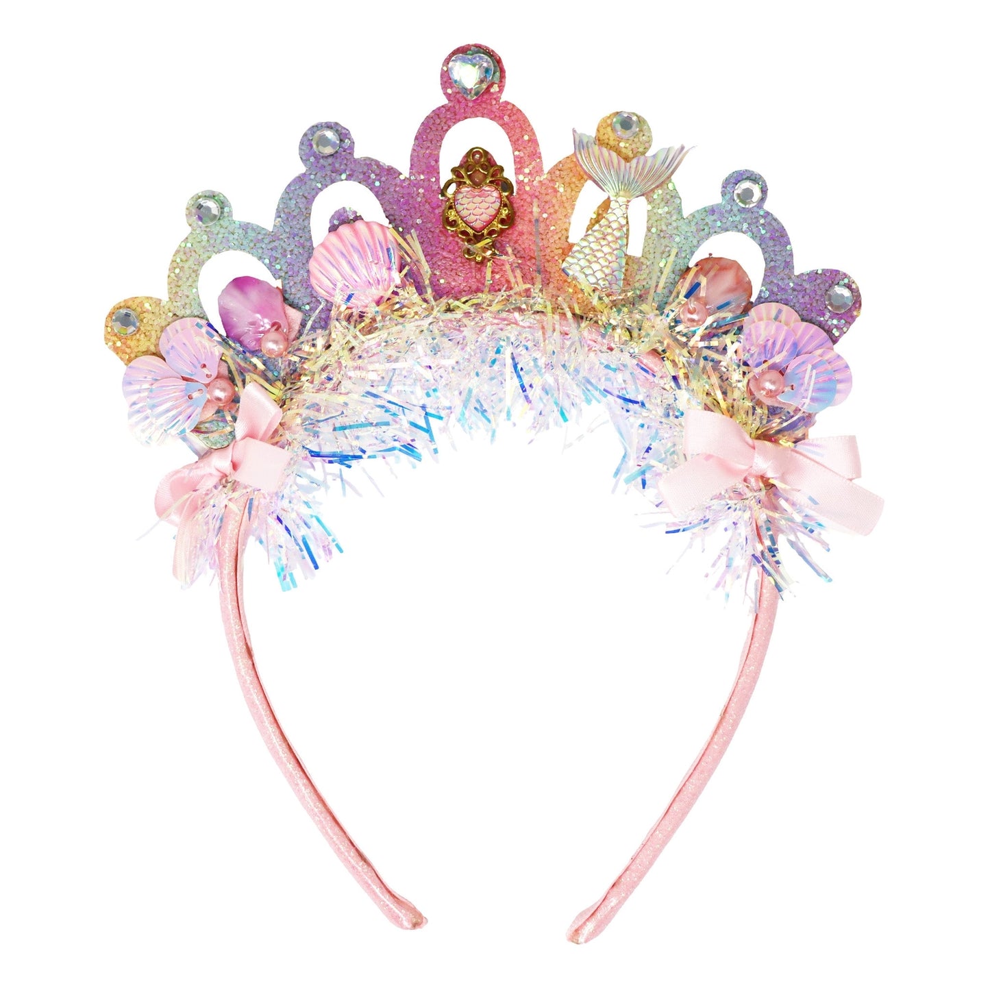 PINK POPPY | HEADBAND CROWN | MERMAID
